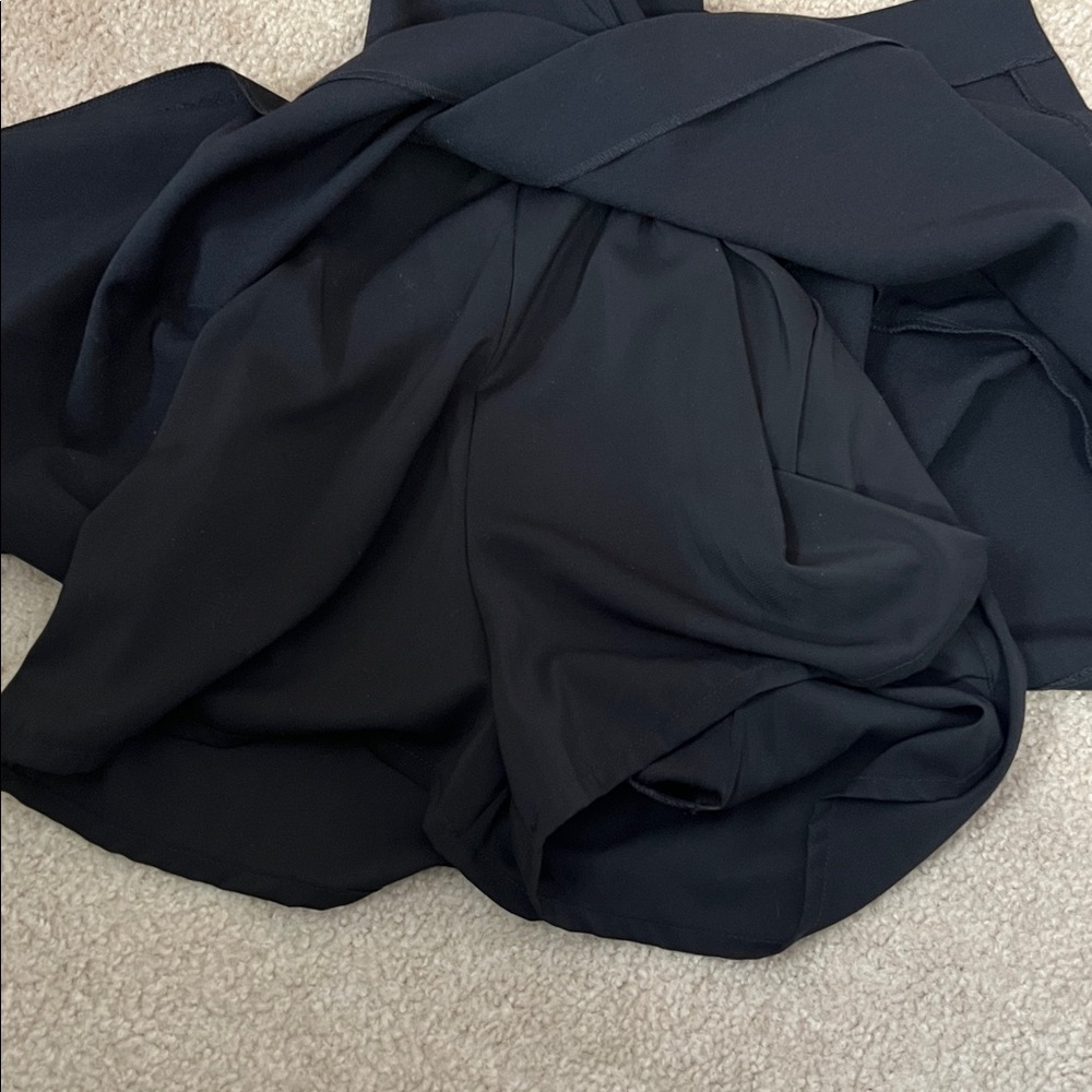 NWOT Abercrombie Black Halter Dress skort - Picture 8 of 8